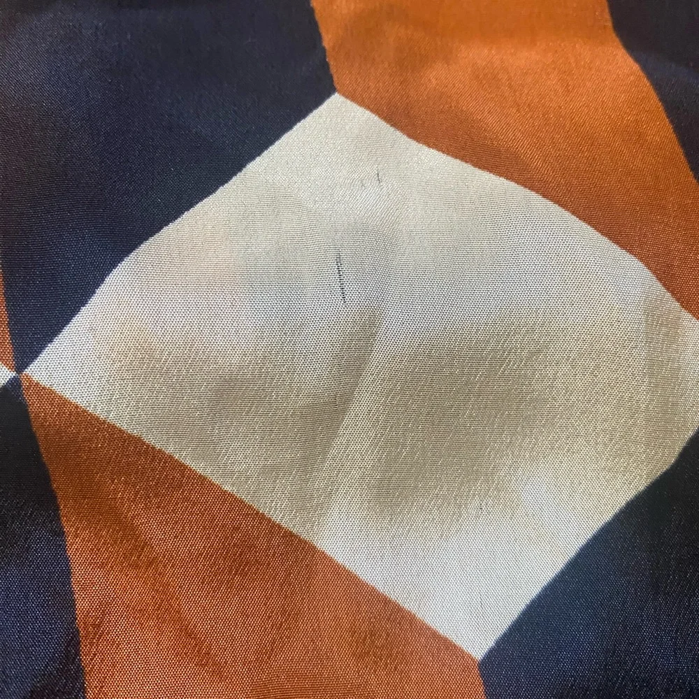Miss Dior Vintage Patterned Silk Scarf